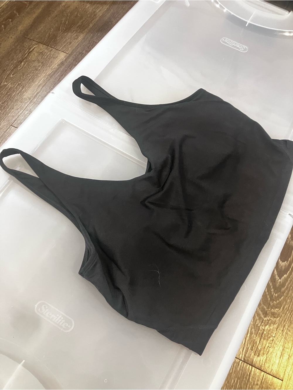 Exercise Crop Tank Top